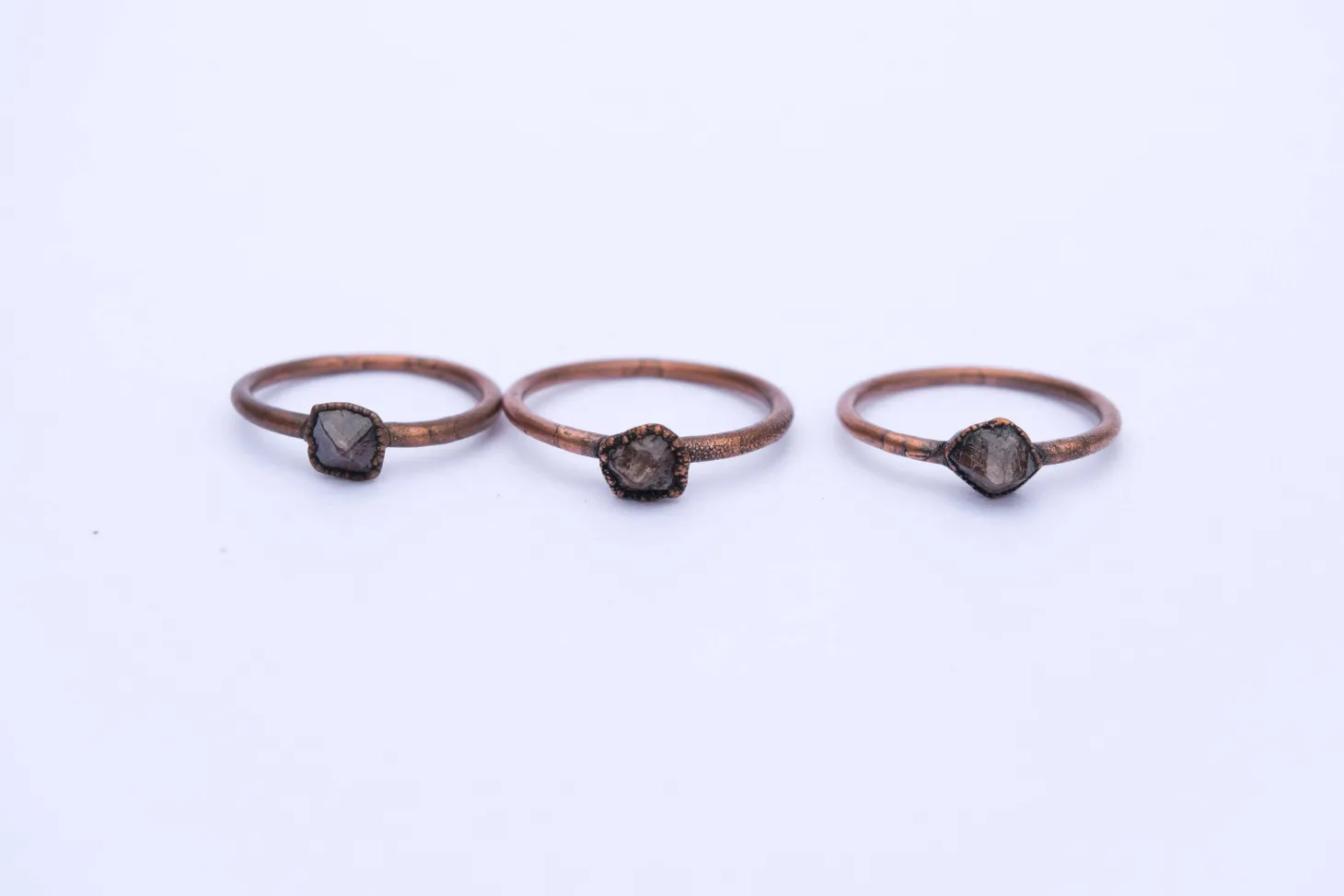 Zircon Ring | Raw Zircon Crystal Ring